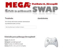 Tablet Screenshot of megaswap.fi